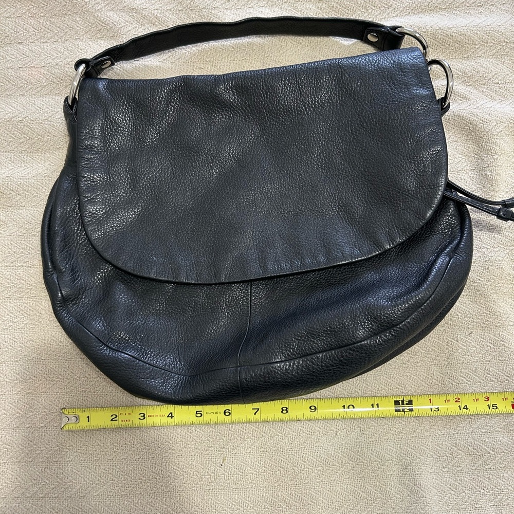 Coach Black Leather Crossbody Bag